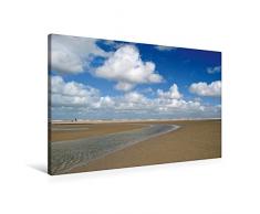 Premium Textil-Leinwand 90 x 60 cm Quer-Format Maritime Nordseeimpressionen | Wandbild, HD-Bild auf Keilrahmen, Fertigbild auf hochwertigem Vlies, Leinwanddruck von Susanne Herppich (CALVENDO Natur);CALVENDO Natur