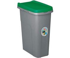 Stefanplast Abfalleimer, Grün, 40 l