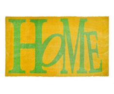 Golze 1500070017008 LS-Mats, Design Green Home Premium Fussmatte, Mikrofaser, Mehrfarbig, 67 x 110 x 1, cm