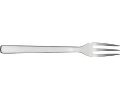 Alessi Ovale Fischgabel, Edelstahl, Silber, 19 x 4 x 2.5 cm, 6-Einheiten