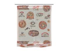 Home Fashion 69329-704 Raffrollo Digitaldruck Salzburg mit Haken, Voile, 140 x 80 cm, Multicolor