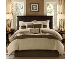 Madison Park Palmer Schmusetuch 7-teilig Queen Natur