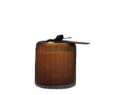 Onno Eternity Duftkerze, Glas, orange, 14,5cm