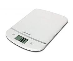 SALTER digitale Küchenwaage, Design, Max Traglast 5kg, Präzisionswaage, Deutliches Display, Zuwiegefunktion, Aquatronic Funktion