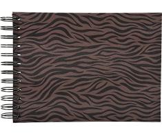 Exacompta Spiralalbum 23 x 16 cm braun