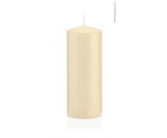 Wiedemann 218318.073 Stumpenkerzen in Cellophan, Wachs, Bisquit, 15 x 6 cm, 16-Einheiten