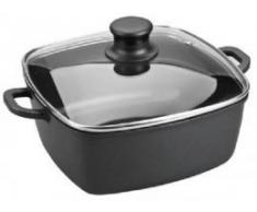 LACOR 25830 Bratentopf mit Glasdeckel 28 Gießen Aluminium