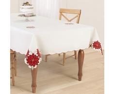 St. Nicholas Square Tischdecke, Motiv Weihnachtsstern, quadratisch, 152,4 x 104,6 cm Rechteckig