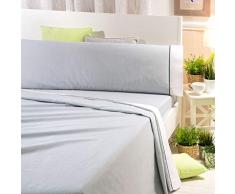 Sancarlos Geometric Bettlaken-Set, Bedruckt, 3-teilig Bett 135 cm grau