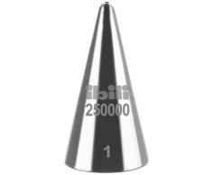 Ibili 250.000 Tülle für zum Backen Form Rund Glatt 0,5 mm