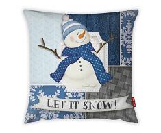 Bonamaison Dekorativ Kissenhülle, Kissenbezug, Zierkissenbezug, Wohnkultur, Für Sofa, Kaffeestube, Größe: 45X45 cm - Entworfen und hergestellt in der Türkei