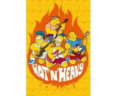 Empire 376558 Simpsons. The - Hot and Heavy - Filmposter Kino Movie TV-Serie Kindersendungen Homer Grösse 61 x 91.5 cm