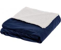 Mindful Design Luxusdecke für Erwachsene und Kinder, mit abnehmbarem Minky Bettbezug 10 lb Navy