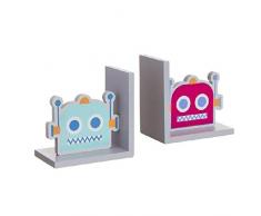 Dcasa Bücher Robots Bücher Bücher Bücher Bücher Kinder Wand Dekoration Unisex Erwachsene Farbe One