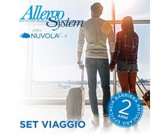 Allergosystem Anti-Milben-Reiseset Wolke Matratzenschoner 170x200x20 e 50x80 cm