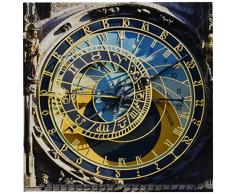 3dRose CT 81259 _ 4 Astronomischen Uhr, Orloj, Prag, Tschechische Republik EU06 tha0021 Tom Haseltine Keramik Fliesen, 12 Zoll
