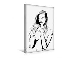 Calvendo Premium Textil-Leinwand 30 cm x 45 cm hoch, EIN Motiv aus dem Kalender Anna - Photo ArtÂ° by Rosemarie Hofer | Wandbild, Bild auf Keilrahmen. Leinwand, Leinwanddruck Menschen Menschen