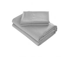 Prime Bettwäsche Bed Sheet Set – gebürstetem Mikrofaser 2000 Betten – Falten, verblassen, schmutzabweisend – 4 Stück, Mikrofaser, grau, Queen