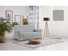 Sogni e capricci CD-PR-GRIGIO CHIARO-1P “Pretty” Sofa Abdeckung, Hell grau, 1 Platz