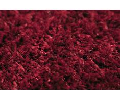 Dandy 120 x 67 cm, Notos Shaggy Teppich Maschine waschbar, Bordeaux