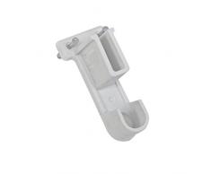 ClosetMaid 6609 SuperSlide Regal und Hängeleiste Wandhalterung, weiß