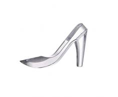 LONGWIN Kristall Slipper Glas Figur Party Mittelpunkt Farblos