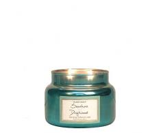 Village Candle Duftkerze im Glas, Blau, 10,3x10,1x10cm