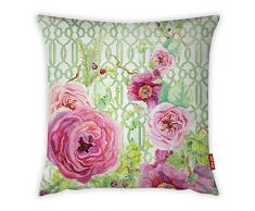 Bonamaison Dekorativ Kissenhülle, Kissenbezug, Zierkissenbezug, Wohnkultur, Für Sofa, Kaffeestube, Größe: 45X45 cm - Entworfen und hergestellt in der Türkei