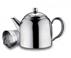 Grunwerg Café Olé HT-050X Teekanne, Edelstahl, Silber