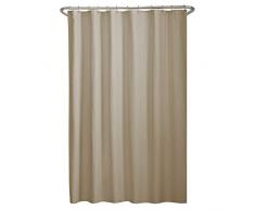 MAYTEX Mikrofaser Vorhang für die Dusche/rutschsicher, Polyester, leinen, Shower Curtain Liner