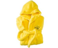 Buscher 30117-607 Kinderbademantel Biene Maja Teddy Plüsch Grösse 74/80 gelb