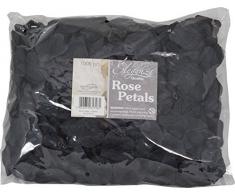 Eleganza Rosenblätter, schwarz, Plastikbeutel