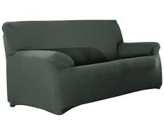 Eysa elastisch Sofa überwurf 3 sitzer Farbe 06-grau Sucre, Polyester, 37 x 17 x 29 cm