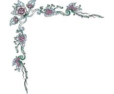 INDIGOS Wandtattoo, Bunt