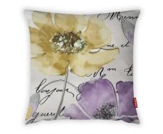 Bonamaison Dekorativ Kissenhülle, Kissenbezug, Zierkissenbezug, Wohnkultur, Für Sofa, Kaffeestube, Größe: 45X45 cm - Entworfen und hergestellt in der Türkei