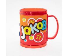 H&H 03873010029 Kinderbecher - Namensbecher, Kunststoff, Mehrfarbig