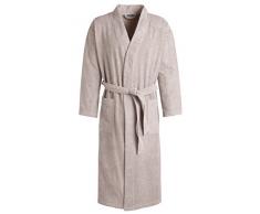 Egeria TOPAS Unisex Bademantel in Kimonoform für Damen und Herren, Größe S, Farbe Rock
