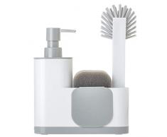 Vigar Monobloc Spülbecken Organizer mit Seifenspender, 4 Stück