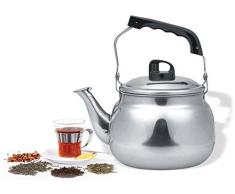 Kaufgut S.P.A. Wasserkocher Edelstahl LT.7 C/Pfeife