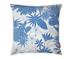 Bonamaison Dekorativ Kissenhülle, Kissenbezug, Zierkissenbezug, Wohnkultur, Für Sofa, Kaffeestube, Größe: 45X45 cm - Entworfen und hergestellt in der Türkei