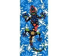 Miracle Home Strandtuch, Mikrofaser, Mehrfarbig, 75 x 145 cm
