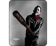 Regal Comfort The Walking Dead Überwurfdecke aus Plüsch, Fleece Negan und Lucille, 114,3 x 152,4 cm