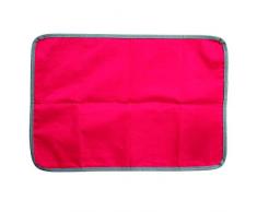 Valira Lunch Tischset, Grau/Rot, 12 x 7 x 3 cm