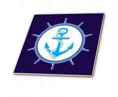 3dRose Fliesen, variiert, 10,2 cm, Keramik