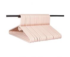 Neaties Kleiderbügel aus Kunststoff, sehr robust, Nude, 36 Stück