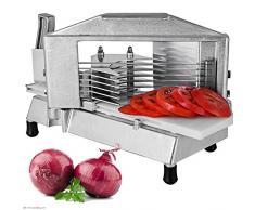 Happybuy Tomatenschneider mit integriertem Schneidebrett für Restaurant oder Zuhause