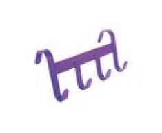 Perry Equestrian Nr. 523 Handlicher Kleiderbügel lila Einheitsgröße