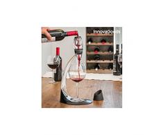 InnovaGoods Weindekanter Professionell, ABS, AS und Silikon, Schwarz, 16.5 x 40 x 18.5 cm