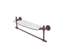 Allied Messing rd-33tb/18-ca Retro Dot Collection 18 Single Regal mit Handtuchhalter Bar, Kupfer Antik