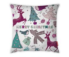 Bonamaison Dekorativ Kissenhülle, Kissenbezug, Zierkissenbezug, Wohnkultur, Für Sofa, Kaffeestube, Größe: 45X45 cm - Entworfen und hergestellt in der Türkei